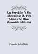 Un Servilon Y Un Liberalito: O, Tres Almas De Dios (Spanish Edition), Fernan Caballero 