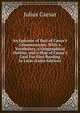 An Epitome of Part of C?sar's Commentaries: With a Vocabulary, a Geographical Outline, and a Map of C?sar's Gaul For First Reading in Latin (Latin Edition), Caesar Gaius Julius 