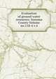 Evaluation of ground water resources: Sonoma County Volume no.118-4 v.4, 