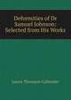 Deformities of Dr Samuel Johnson: Selected from His Works, James Thomson Callender 