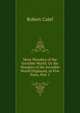 More Wonders of the Invisible World: Or the Wonders of the Invisible World Displayed. in Five Parts, Part 1, Robert Calef 