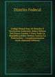 Codigo Penal Para El Distrito Y Territorios Federales Sobre Delitos Del Fuero Comun Y Para Toda La Republica Sobre Delitos Contra La Federacion: . Complementarios Inclu (Spanish Edition), Distrito Federal 