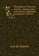 The lyricks of Camoens; sonnets, canzons, odes and sextines. Englished by Richard F. Burton, Luis de Camoens 