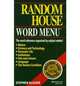 Random House Webster's Word Menu, Stephen D. Glazier 