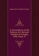 A Concordance of the Railway Act: Revised Statutes of Canada, 1906, Chap. 37, James Everett Wilson Currier 