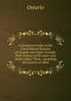 A Synoptical Index of the Consolidated Statutes of Canada and Upper Canada: With Notices of the Later Acts Which Affect Them : Including the Session of 1864, Ontario 