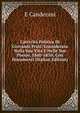 L'attivit? Politica Di Giovanni Prati: Considerata Nella Sua Vita E Nelle Sue Poesie, 1840-1850; Con Documenti (Italian Edition), E Canderani 