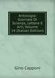 Antologia: Giornale Di Scienze, Lettere E Arti, Volume 14 (Italian Edition), Gino Capponi 