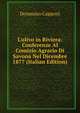L'ulivo in Riv?era: Conferenze Al Comizio Agrario Di Savona Nel Dicembre 1877 (Italian Edition), Domenico Capponi 
