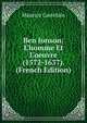 Ben Jonson: L'homme Et L'oeuvre (1572-1637). (French Edition), Maurice Castelain 