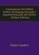 L'inesistenza Dei Delitti Politici Di Stampa Secondo I Supremi Principii Del Diritto . (Italian Edition), Dante Casalini 