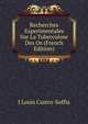 Recherches Experimentales Sur La Tuberculose Des Os (French Edition), J Louis Castro-Soffia 