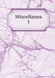 Miscellanea I, 