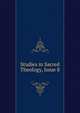 Studies in Sacred Theology, Issue 8, 