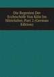Die Regesten Der Erzbischofe Von Koln Im Mittelalter, Part 2 (German Edition), 