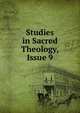 Studies in Sacred Theology, Issue 9, 