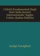 I Diritti Fondamentali Degli Stati Nella Societa Internazionale: Saggio Critico (Italian Edition), Arrigo Cavaglieri 
