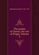 The poems of Ossian, the son of Fingal. Volume 2, Macpherson James 1736-1796 