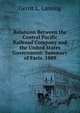 Relations Between the Central Pacific Railroad Company and the United States Government: Summary of Facts. 1889, Gerrit L. Lansing 