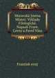 Moravska Jmena Mistni: Vyklady Filologicke. Napsali Frant. Cerny a Pavel Vasa, Frantiek erny 
