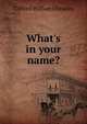 What's in your name?, Clifford William Cheasley 