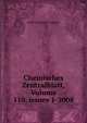 Chemisches Zentralblatt, Volume 110, issues 1-2008, Verein Deutscher Chemiker 