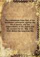 The commission from God, of the missionary enterprise, against the sin of slavery; and the responsibility of the church and the ministry for its . May 27th, 1858. Before the American Mis, 