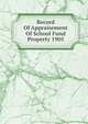 Record Of Appraisement Of School Fund Property 1905, 