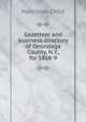 Gazetteer and business directory of Onondaga County, N.Y., for 1868-9, Child, Hamilton, b. 1836 