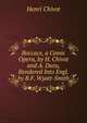 Boccace, a Comic Opera, by H. Chivot and A. Duru, Rendered Into Engl. by B.F. Wyatt-Smith, Henri Chivot 