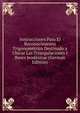 Instrucciones Para El Reconocimiento Trigonometrico Destinado a Ubicar Las Triangulaciones I Bases Jeodesicas (German Edition), 