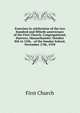 Exercises in celebration of the two hundred and fiftieth anniversary of the First Church, Congregational, Danvers, Massachusetts: October 8th to 15th, . of the Sunday School, November 17th, 1918, First Church 