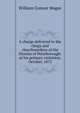 A charge delivered to the clergy and churchwardens of the Diocese of Peterborough: at his primary visitation, October, 1872, William Connor Magee 