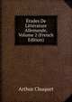 Etudes De Litterature Allemande, Volume 2 (French Edition), Arthur Chuquet 