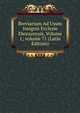 Breviarium Ad Usum Insignis Ecclesie Eboracensis, Volume 1; volume 71 (Latin Edition), 