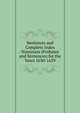 Sentences and Complete Index Nominum (Probates and Sentences) for the Years 1630-1639, 