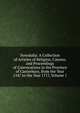 Synodalia: A Collection of Articles of Religion, Canons, and Proceedings of Convocations in the Province of Canterbury, from the Year 1547 to the Year 1717, Volume 1, 