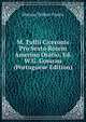 M. Tullii Ciceronis Pro Sexto Roscio Amerino Oratio, Ed. W.G. Gossrau (Portuguese Edition), Marcus Tullius Cicero 