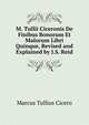 M. Tullii Ciceronis De Finibus Bonorum Et Malorum Libri Quinque, Revised and Explained by J.S. Reid, Marcus Tullius Cicero 