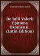 De Iulii Valerii Epitoma Oxoniensi . (Latin Edition), Gabriel Gedeon Cillie 