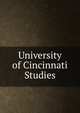University of Cincinnati Studies, 