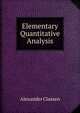 Elementary Quantitative Analysis, Alexander Classen 