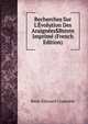Recherches Sur L'?volution Des Araign?es$Btexte Imprim? (French Edition), Rene-Edouard Claparede 