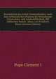 Bruchst?cke des ersten Clemensbriefes; nach dem Achmimischen Papyrus der Strassburger Universit?ts- und Landesbibliothek. Mit biblischen Texten . ?bers. von Friedrich R?sch (German Edition), Pope Clement I 