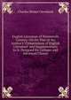 English Literature of Nineteenth Century: On the Plan of the Author's "Compendium of English Literature" and Supplementary to It. Designed for Colleges and Advanced Classes, Charles Dexter Cleveland 