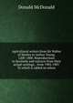Agricultural writers from Sir Walter of Henley to Arthur Young, 1200-1800. Reproductions in facsimile and extracts from their actual writings, . from 1903-1907. To which is added an exhau, Donald McDonald 
