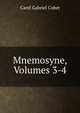 Mnemosyne, Volumes 3-4, Carel Gabriel Cobet 