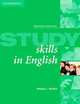 Study Skills in English. A course in reading skills for academic purposes, Michael J. Wallace 