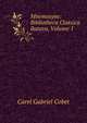 Mnemosyne: Bibliotheca Classica Batava, Volume 1, Carel Gabriel Cobet 