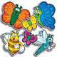 TEACHERS FRIEND TF-3256 ACCENT PUNCH-OUTS BEES BUGS &-ACCENT PUNCH-OUTS BEES BUGS &, 